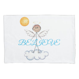 Stick Angel Believe Kussensloop