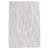 Stick Birthday Girl met wijnglas Medium Cadeauzakje (Achterkant)