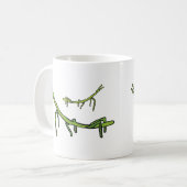 Stick Bug Insect Koffiemok (Voorkant links)