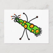 Stick Cartoon Germ Briefkaart (Voorkant)