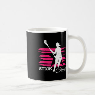 Stick Chick Vrouwen Lacrosse Shirt voor Meisjes La Koffiemok