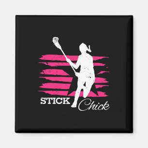 Stick Chick Vrouwen Lacrosse Shirt voor Meisjes La Magneet
