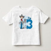 Stick Cowboy 3rd Birthday Kinder Shirts (Voorkant)
