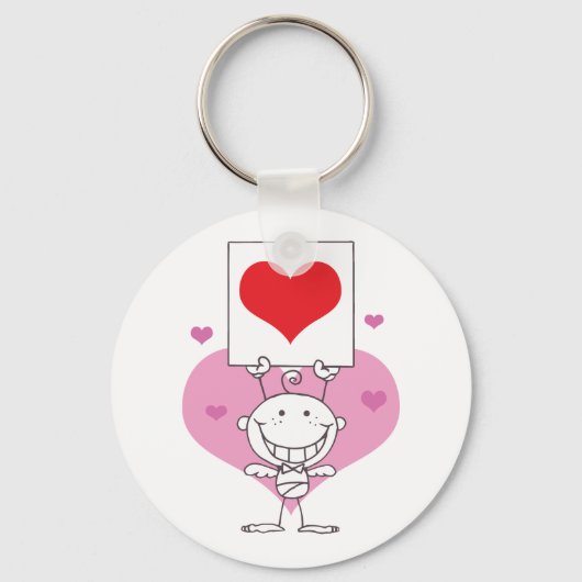 Stick Cupid Sleutelhanger (Voorkant)