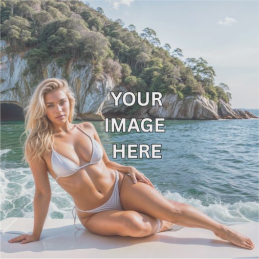 STICK! ✨ Custom Vinyl Sticker Gloss   (Voorkant)