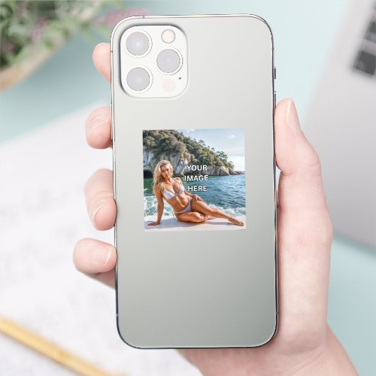 STICK! ✨ Custom Vinyl Sticker Gloss   (Telefoon)