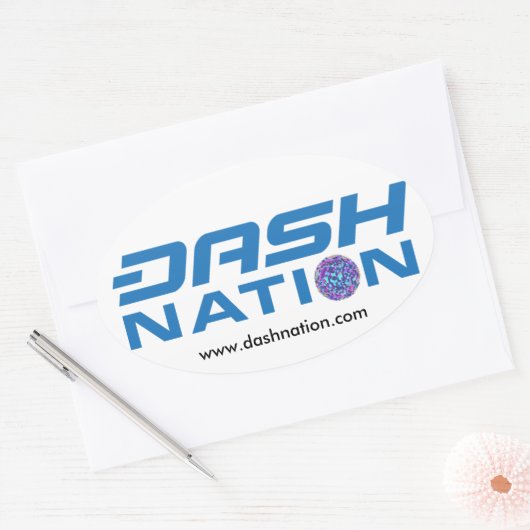 Stick DN1 Ovale Sticker (Envelop)