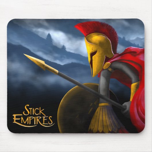 Stick Empires - Speartan Muismat (Voorkant)