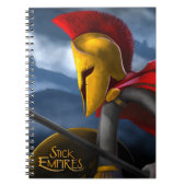 Stick Empires - Speartan Notitieboek (Voorkant)
