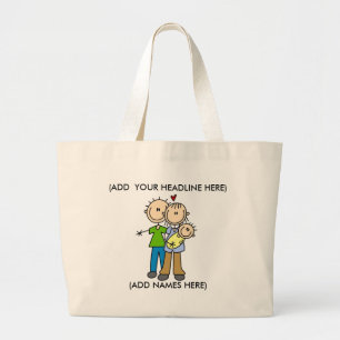  Stick Family Bag Grote Tote Bag