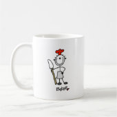 Stick Figure Baker Koffiemok (Links)