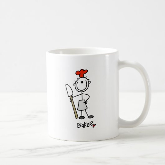 Stick Figure Baker Koffiemok (Rechts)