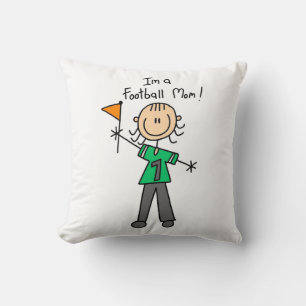 Stick Figure Football Moeder Kussen