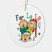 Stick Figures Holiday Ornament (Links)