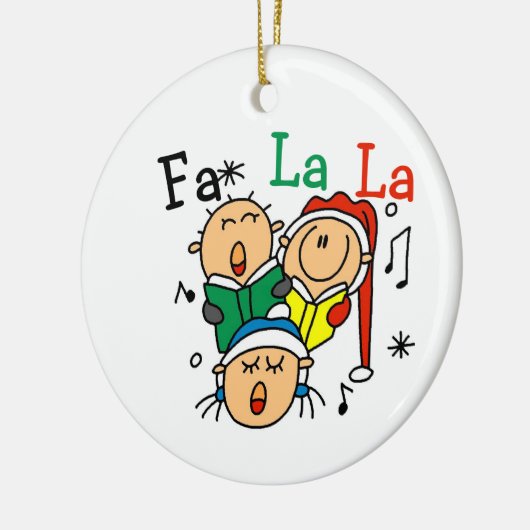 Stick Figures Holiday Ornament (Links)