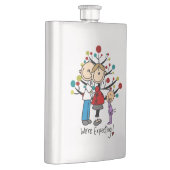 Stick Figures Protant Parents Girl Heupfles (Rechts)