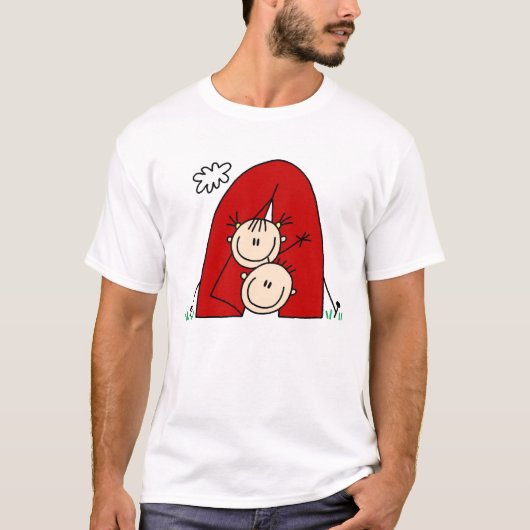 Stick Figures Tenting Tshirts and Gifts (Voorkant)