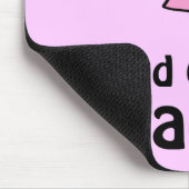 Stick Figuur 2e graad leraar Mousepad Muismat (Hoek)