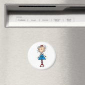 Stick figuur Annie magneet (Insitu (Vaatwasser))