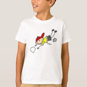 Stick Figuur Baseball T-shirt
