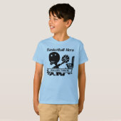 Stick Figuur Basketball Hero T-shirt (Voorkant volledig)