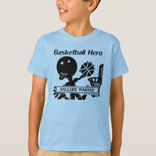 Stick Figuur Basketball Hero T-shirt
