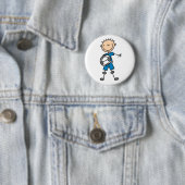 Stick Figuur Boy Soccer Button (In situ)