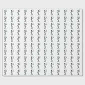 Stick-figuur Cadeaupapier (Vlak)