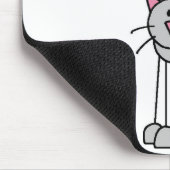 Stick Figuur Cats Mousepad Muismat (Hoek)