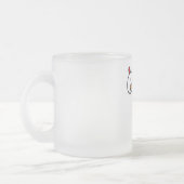 Stick Figuur Chicken Tshirts and Gifts Matglas Koffiemok (Links)