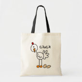 Stick Figuur Chicken Tshirts and Gifts Tote Bag (Voorkant)