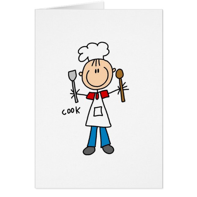 Stick Figuur Cook (Voorkant)