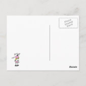 Stick Figuur Cool T-shirts en GIfts Briefkaart (Achterkant)