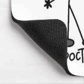 Stick Figuur Doctor Muismat (Hoek)