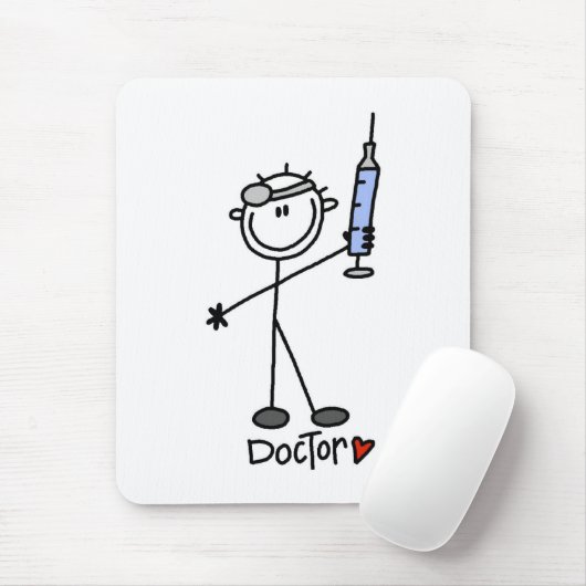 Stick Figuur Doctor Muismat (Met muis)