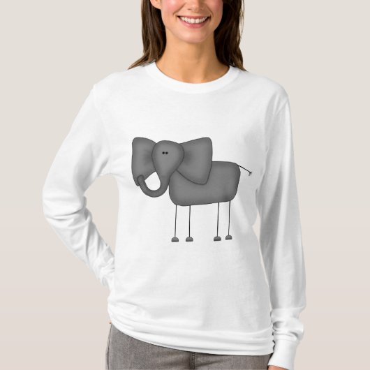 Stick Figuur Elephant Tshirts and Gifts (Voorkant)