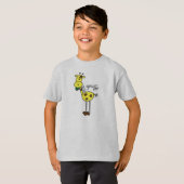 Stick Figuur Giraffe T-shirt (Voorkant volledig)