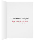 Stick Figuur Girl met Birthday Bouquet (Binnen (Rechts))