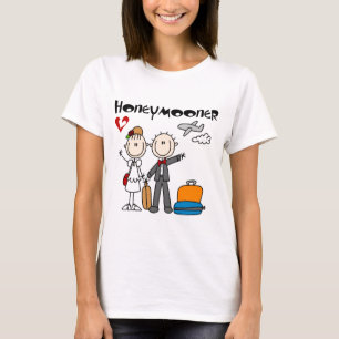 Stick Figuur Honeymooner T-shirts en geschenken