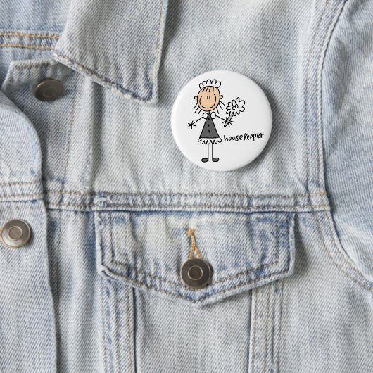 Stick Figuur Housekeeper Button (In situ)