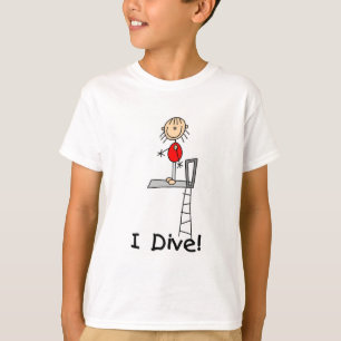 Stick Figuur I Dive Tshirts and Gifts