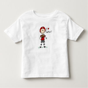 Stick Figuur I Love Football T-shirts and Gifts