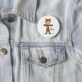 Stick Figuur in Beer Suit Button (In situ)
