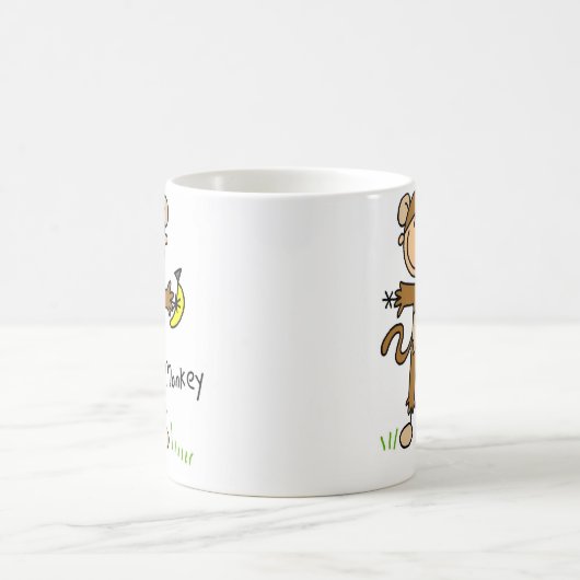 Stick Figuur in Monkey Suit Mok (Center)