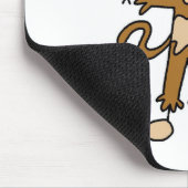 Stick Figuur in one key Suit Mousepad Muismat (Hoek)