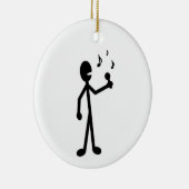 Stick-figuur Keramisch Ornament (Rechts)