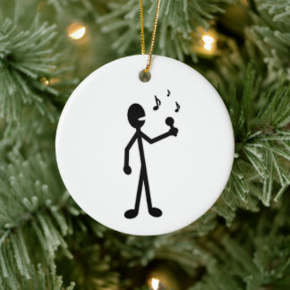 Stick-figuur Keramisch Ornament