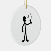 Stick-figuur Keramisch Ornament (Rechts)