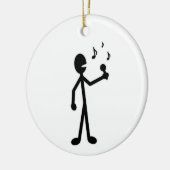 Stick-figuur Keramisch Ornament (Links)