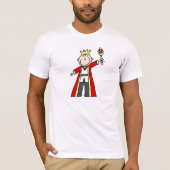 Stick Figuur King T-shirt (Voorkant)